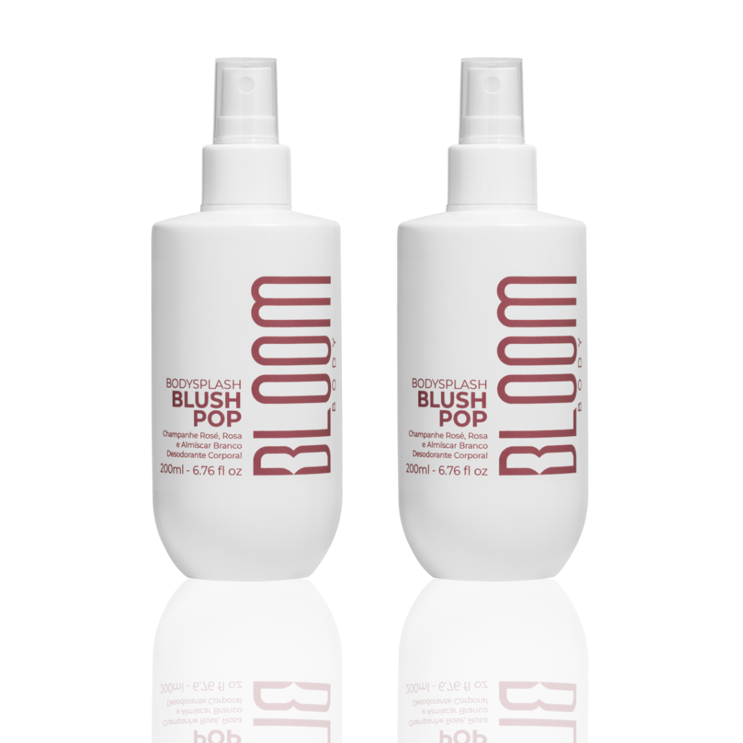 Kit 2 Blush Pop Body Splash - Desodorante Colônia 200ml