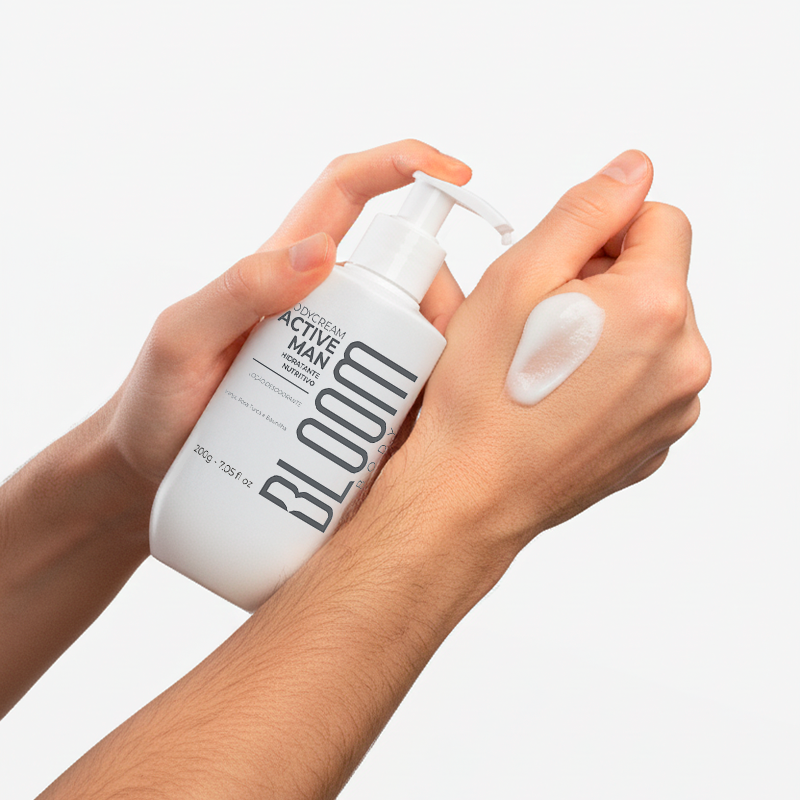 Active Man Body Cream - Desodorante Hidratante Masculino 200g