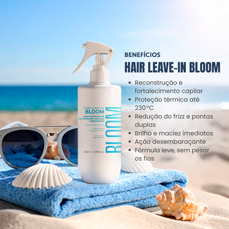 Hair Leave-in Bloom - Spray Reconstrutor Multifuncional