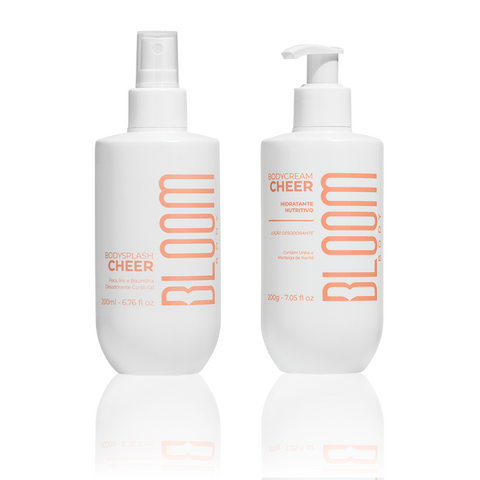 Kit Body Cream e Body Splash Cheer