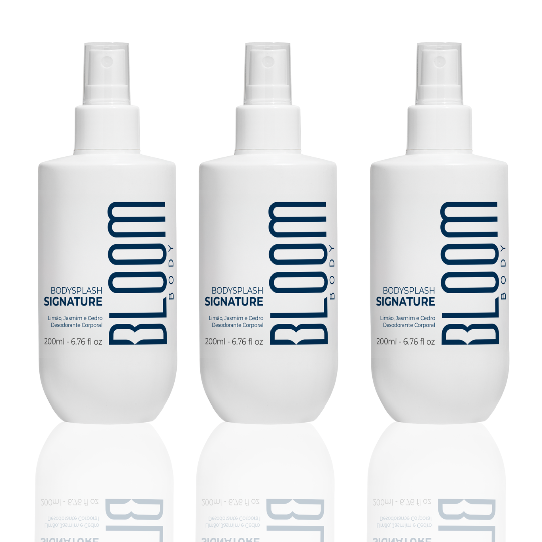 Kit 3 Signature Body Splash - Desodorante Colônia Masculino 200ml