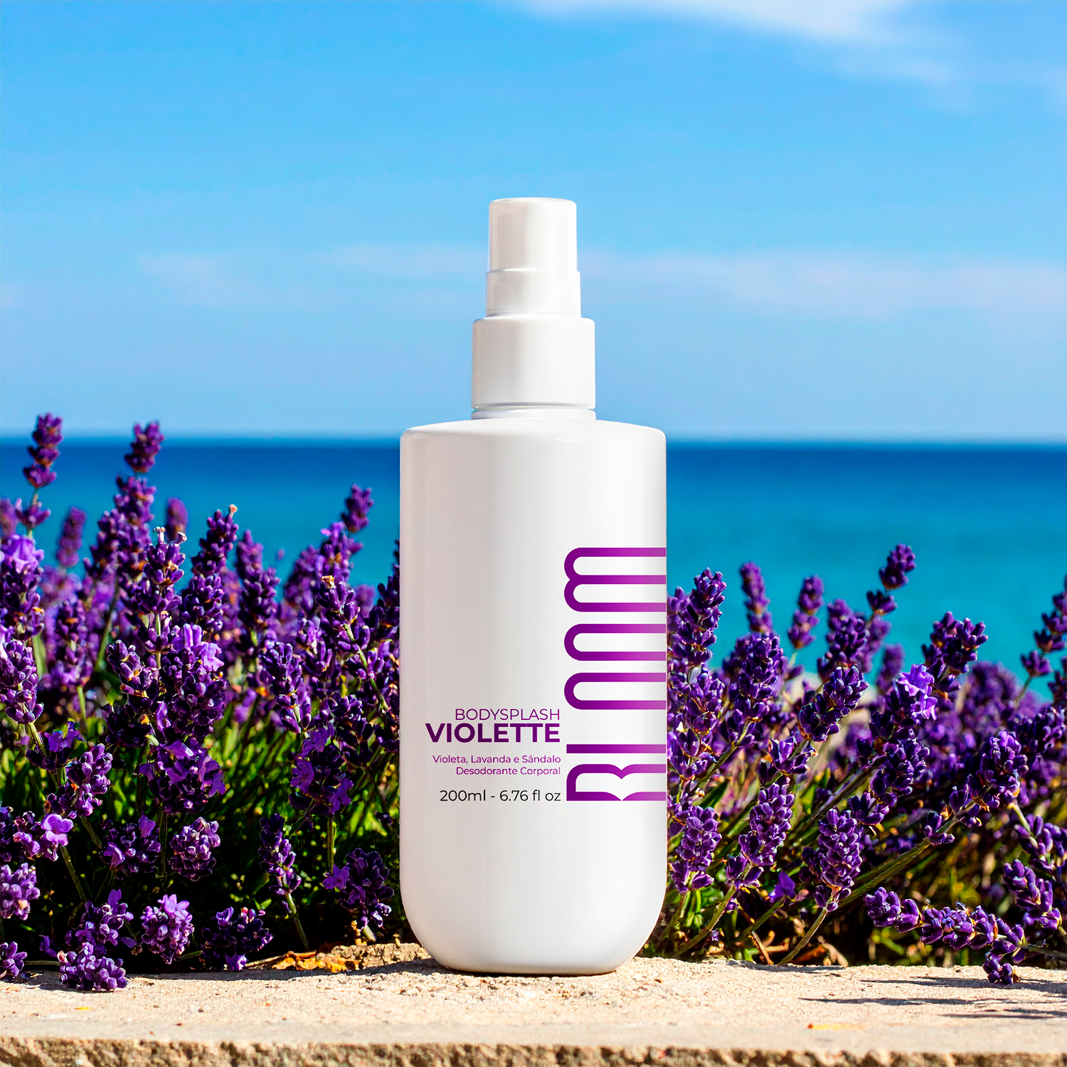 Kit Body Splash Majesty e Violette - Desodorante Colônia 200ml