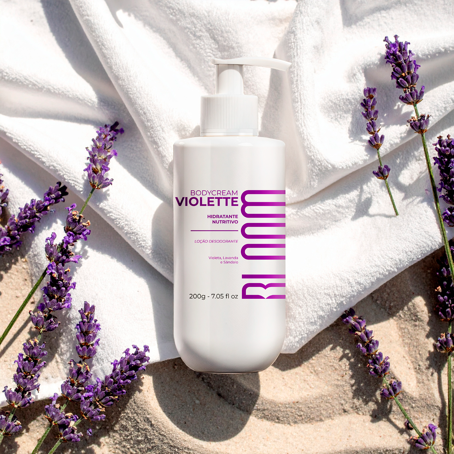 Violette Body Cream - Desodorante Hidratante 200g