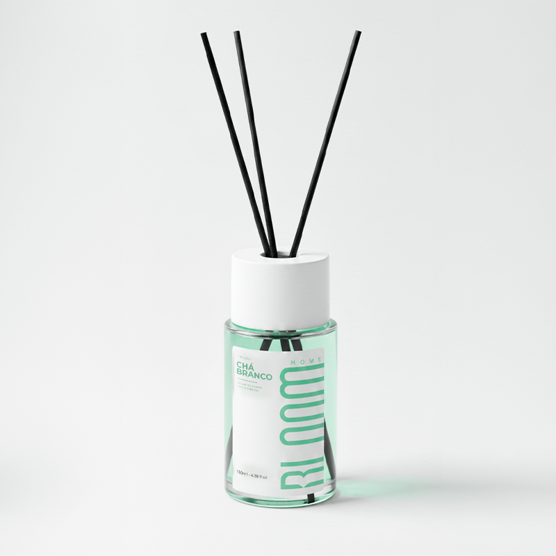 Kit Difusor de Aromas e Odorizante - Chá Branco | BLOOM HOME