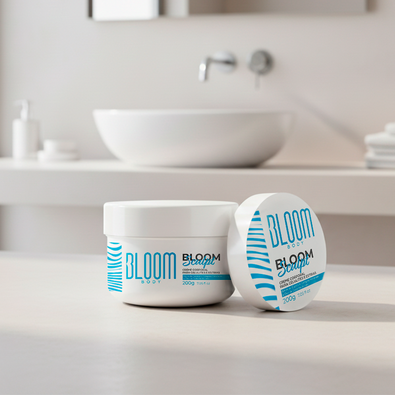 Bloom Sculpt - Creme Corporal para Celulites e Estrias 200g