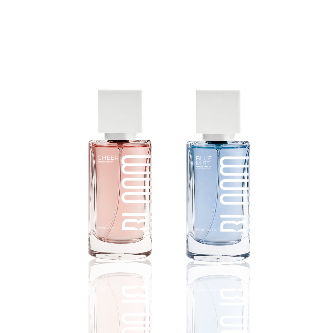 Kit 2 Perfumes Capilares – Cheer e Blue Mist
