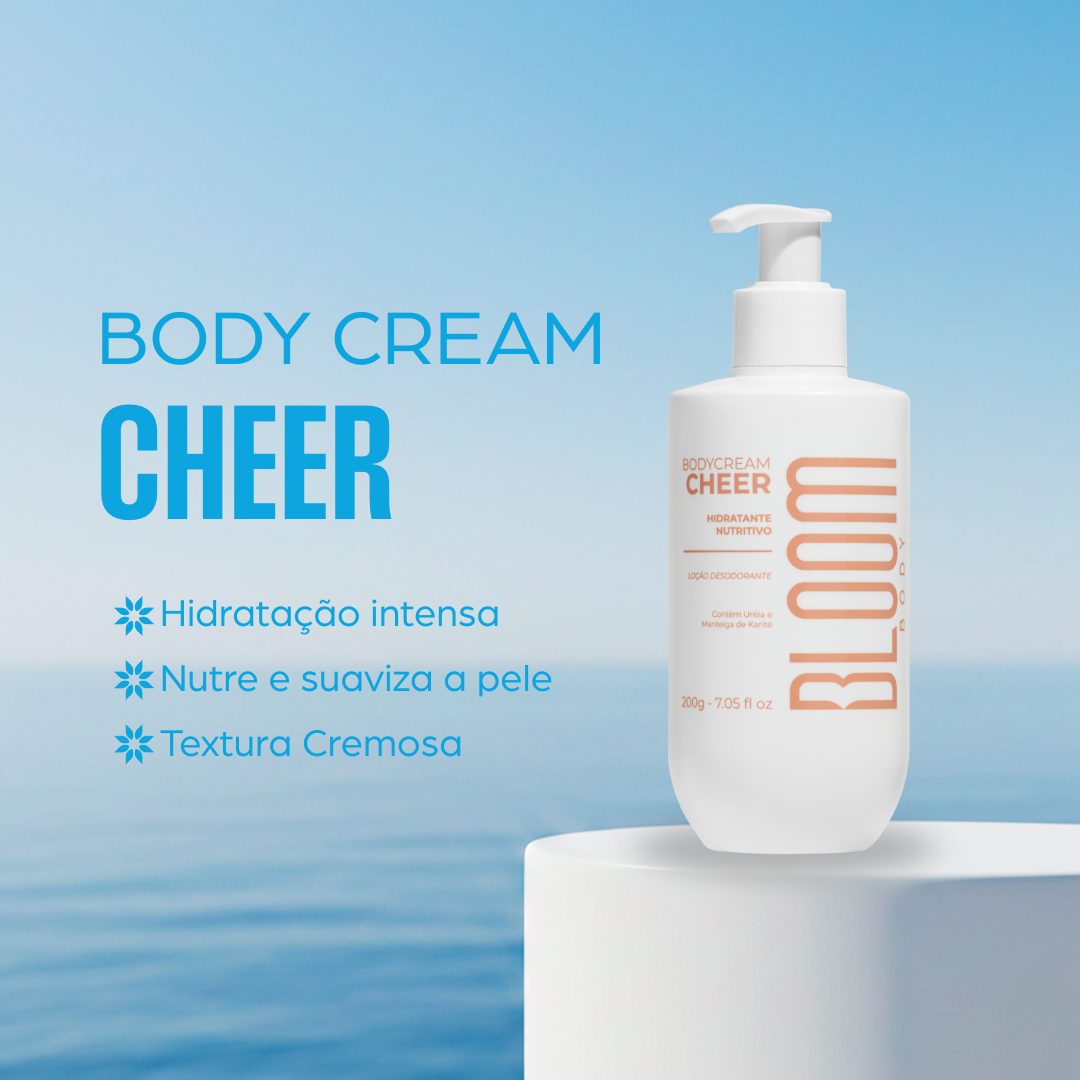 Cheer Body Cream - Desodorante Hidratante 200g