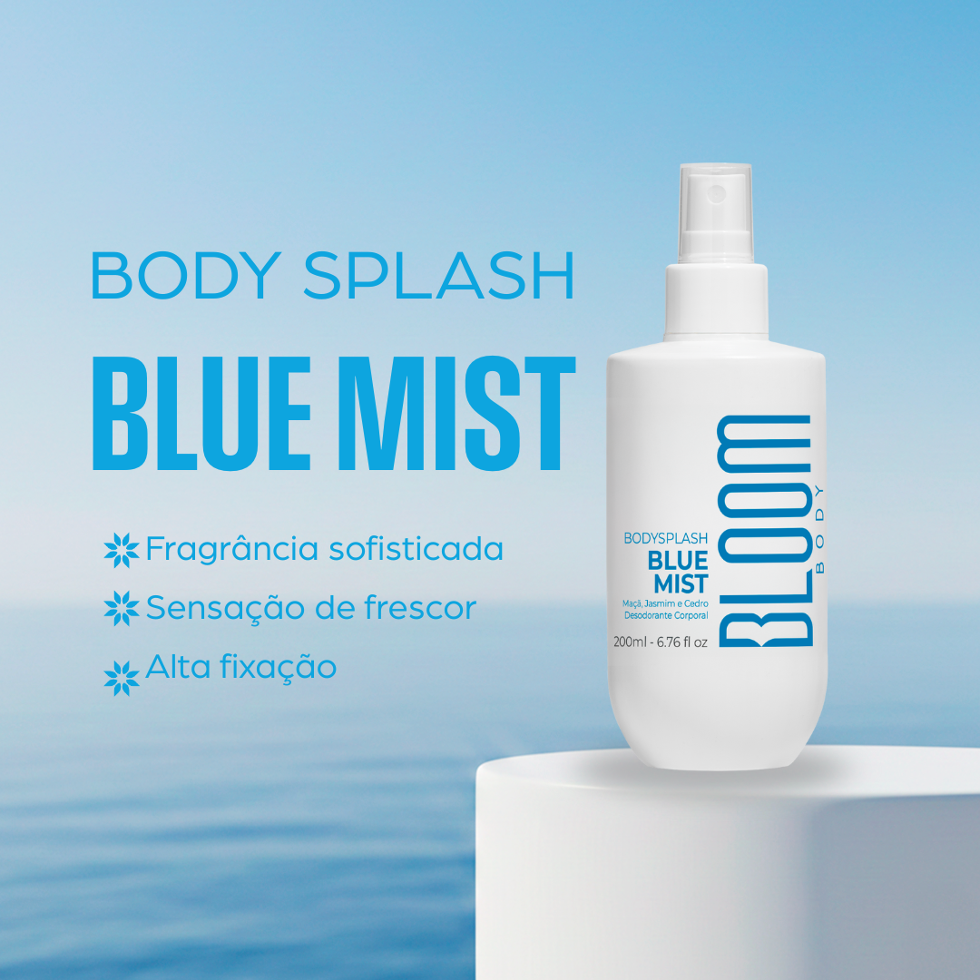 Kit Body Cream e Body Splash Blue Mist