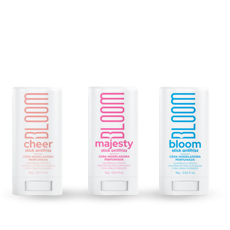 Stick 3 Antifrizz –  Cheer, Majesty e Bloom 16g