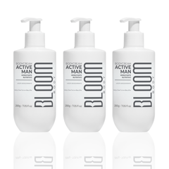Kit 3 Active Man Body Cream - Desodorante Hidratante Masculino 200g