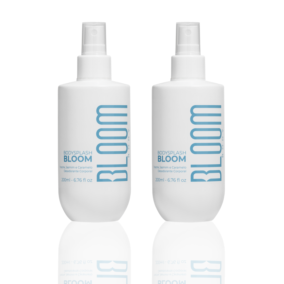 Kit 2 Bloom Body Splash - Desodorante Colônia 200ml