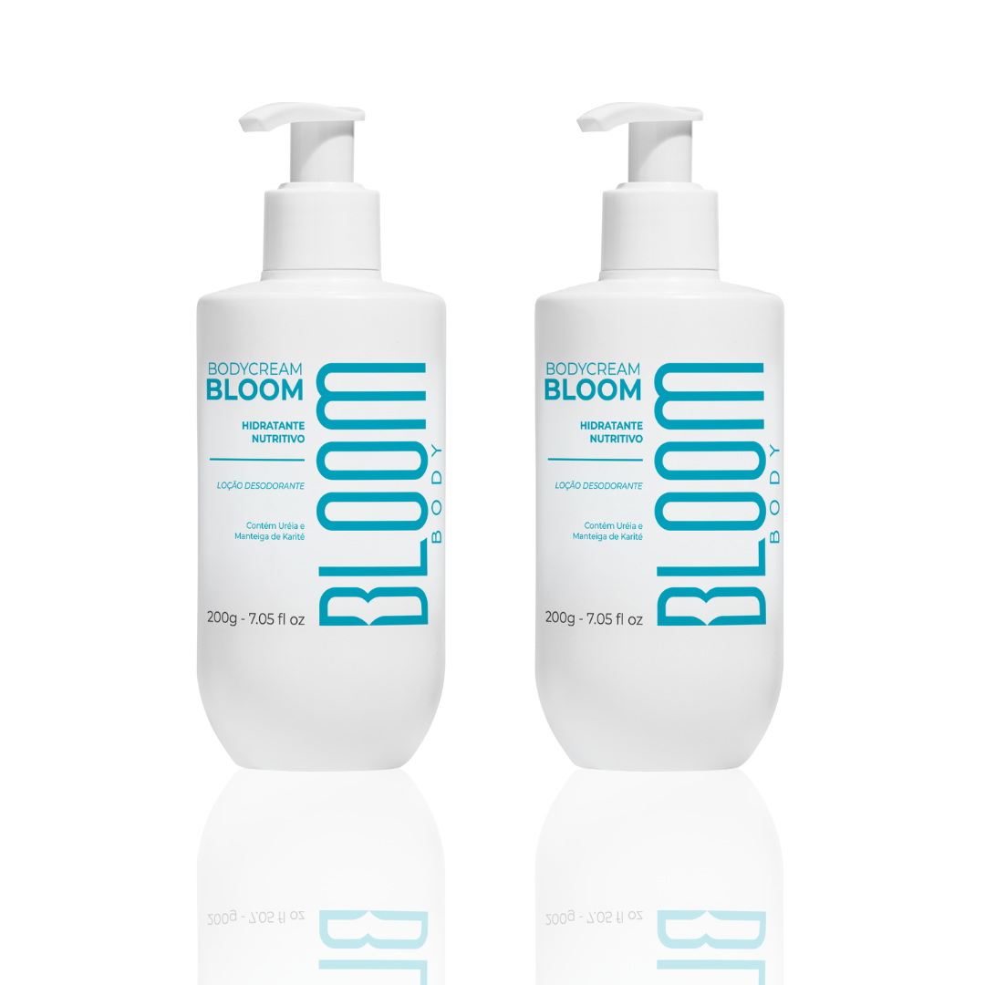 Kit 2 Bloom Body Cream - Desodorante Hidratante 200g