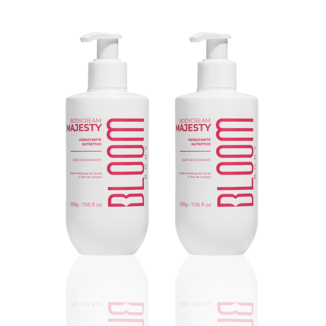 Kit 2 Majesty Body Cream - Desodorante Hidratante 200g