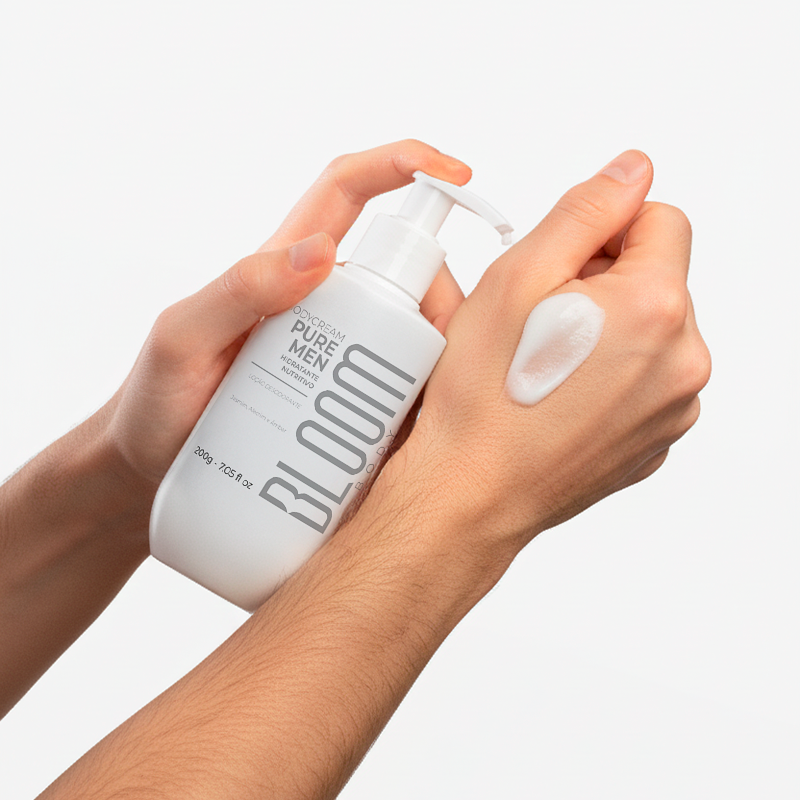 Pure Man Body Cream - Desodorante Hidratante Masculino 200g