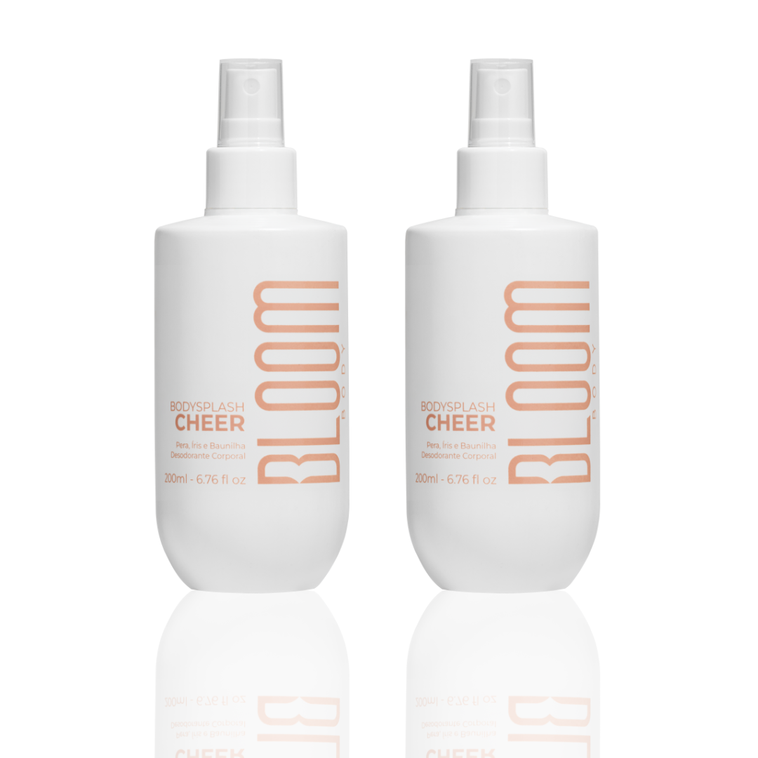 Kit 2 Cheer Body Splash - Desodorante Colônia 200ml