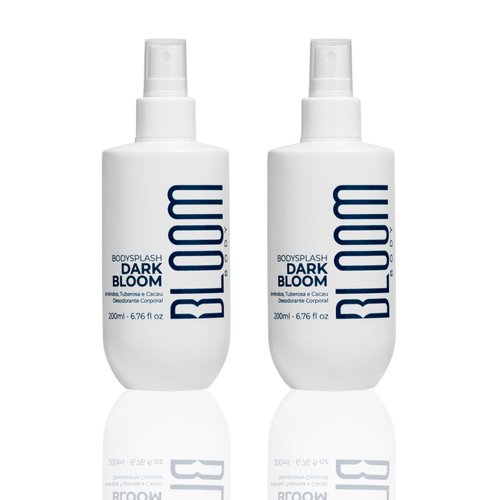 Kit 2 Dark Bloom Body Splash - Desodorante Colônia 200ml