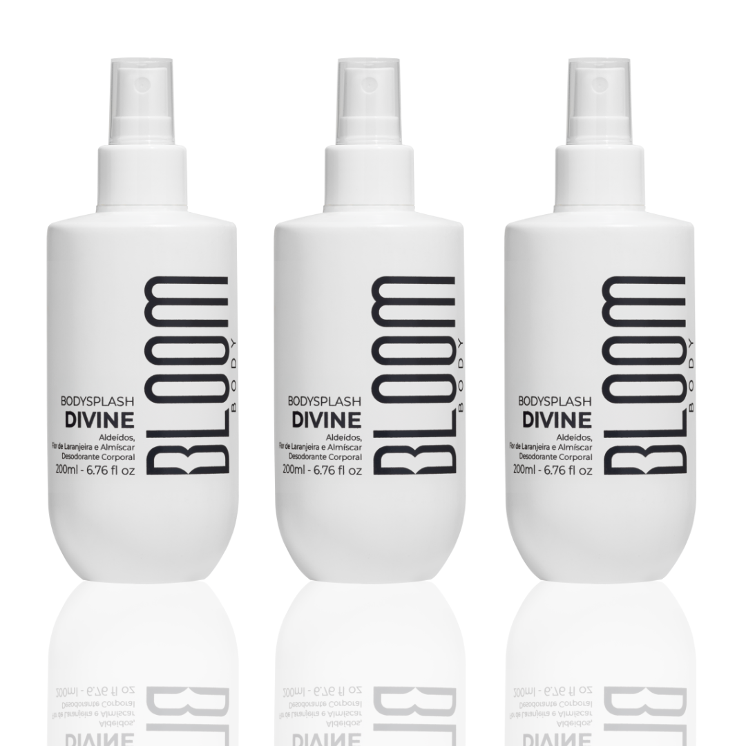 Kit 3 Divine Body Splash - Desodorante Colônia 200ml