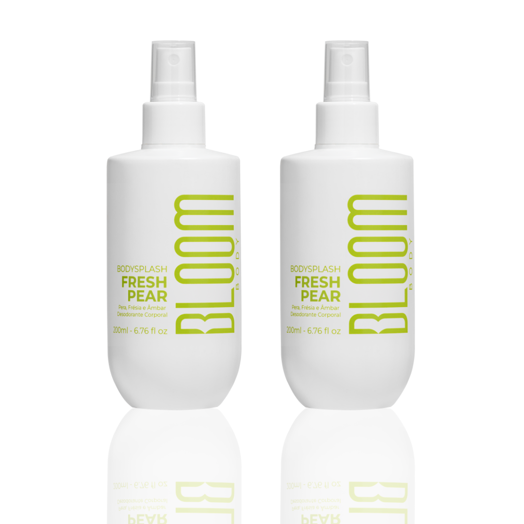 Kit 2 Fresh Pear Body Splash - Desodorante Colônia 200ml