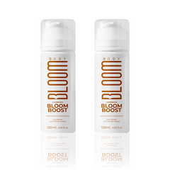 Kit de Brilho Infinito, Dois Iluminadores Corporais Bloomboost - 120ml