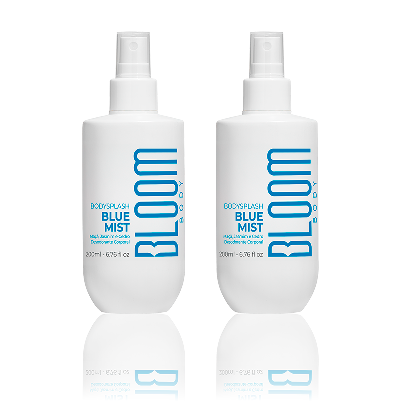 Kit 2 Blue Mist Body Splash - Desodorante Colônia 200ml