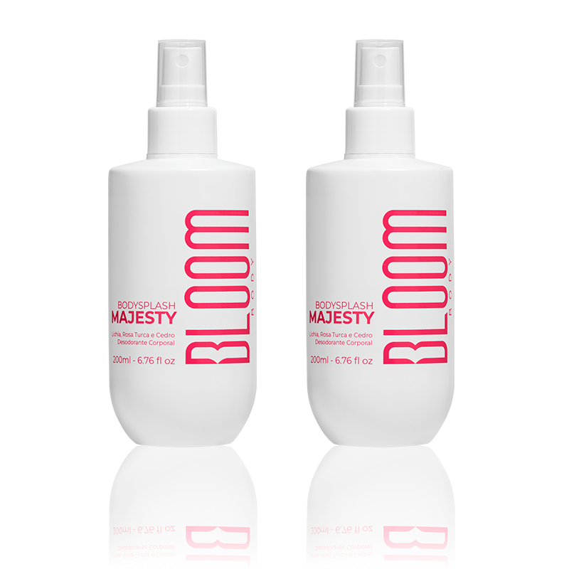 Kit 2 Majesty Body Splash - Desodorante Colônia 200ml