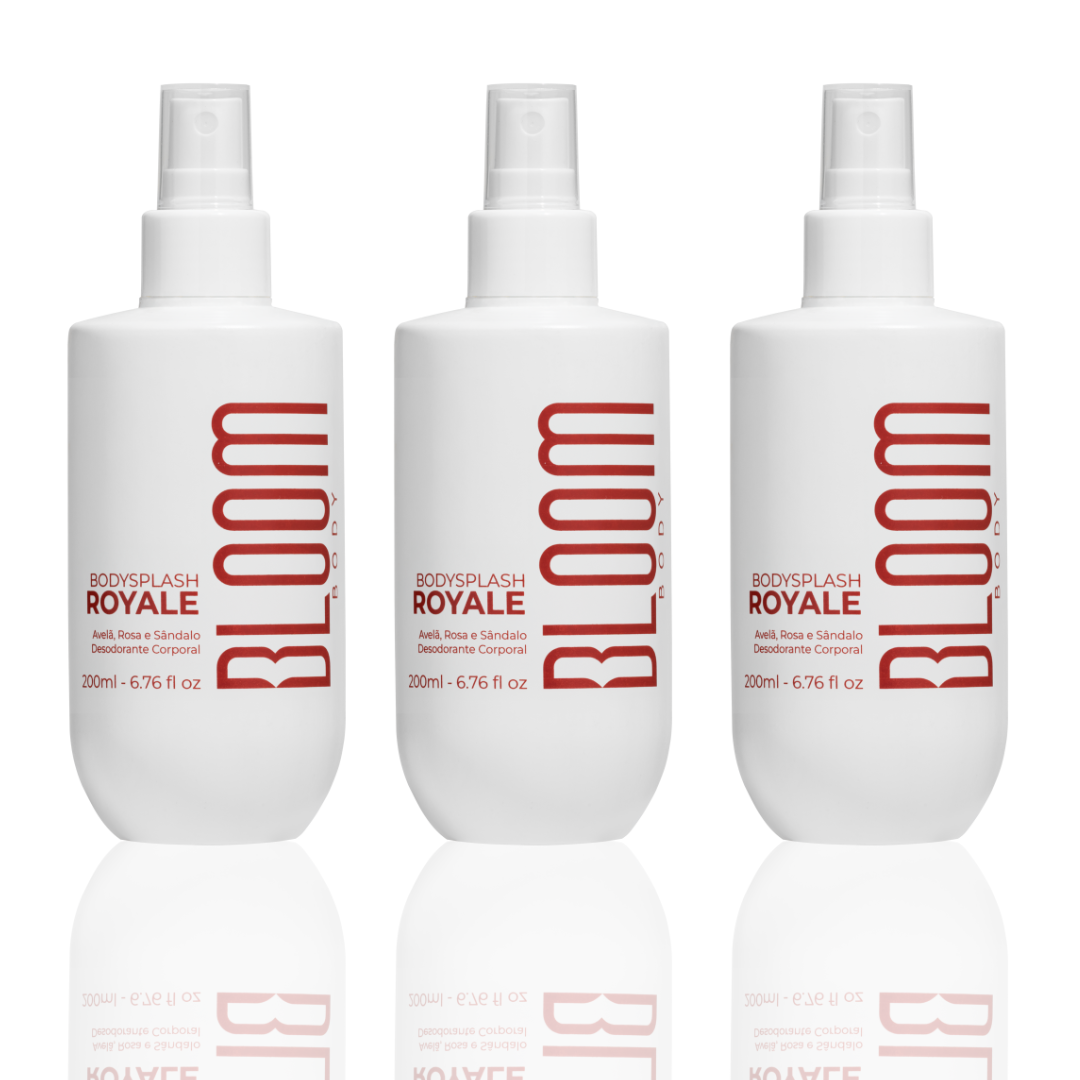 Kit 3 Royale Body Splash - Desodorante Colônia 200ml