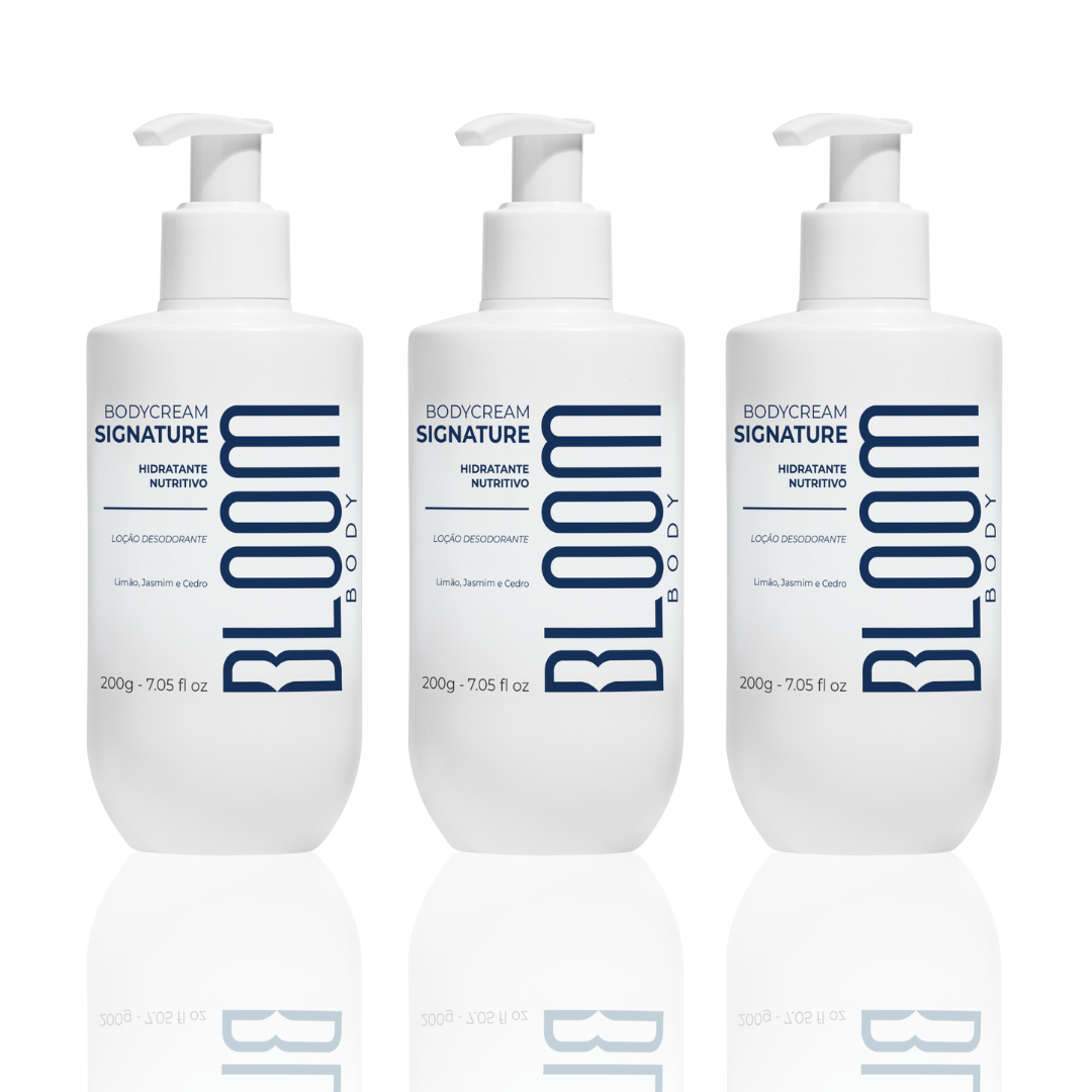 Kit 3 Signature Body Cream - Desodorante Hidratante Masculino 200g