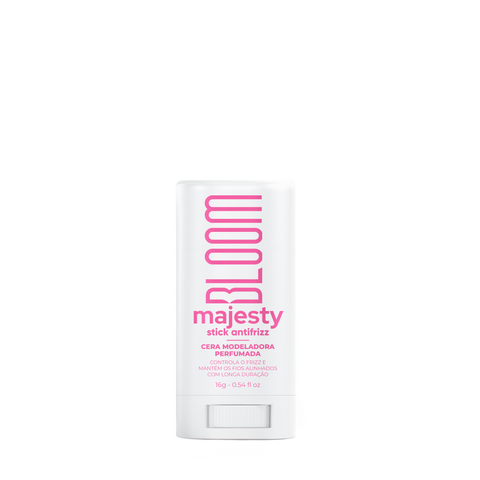 Stick Antifrizz Majesty – Cera Modeladora Pefumada com Proteção Térmica – 16g