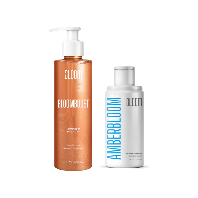 Kit Glow & Bronze - Amber Bloom + BloomBoost