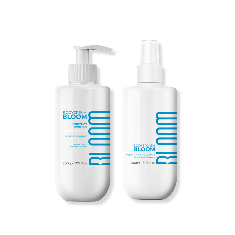 Kit Body Cream e Body Splash Bloom